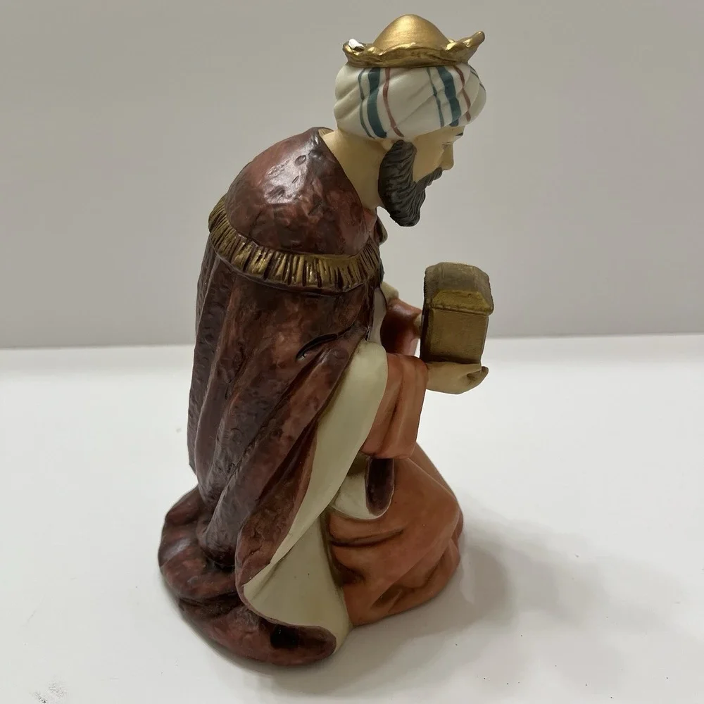 Christmas Grandeur Noel Nativity Wise Man Replacement Piece Porcelain 1999